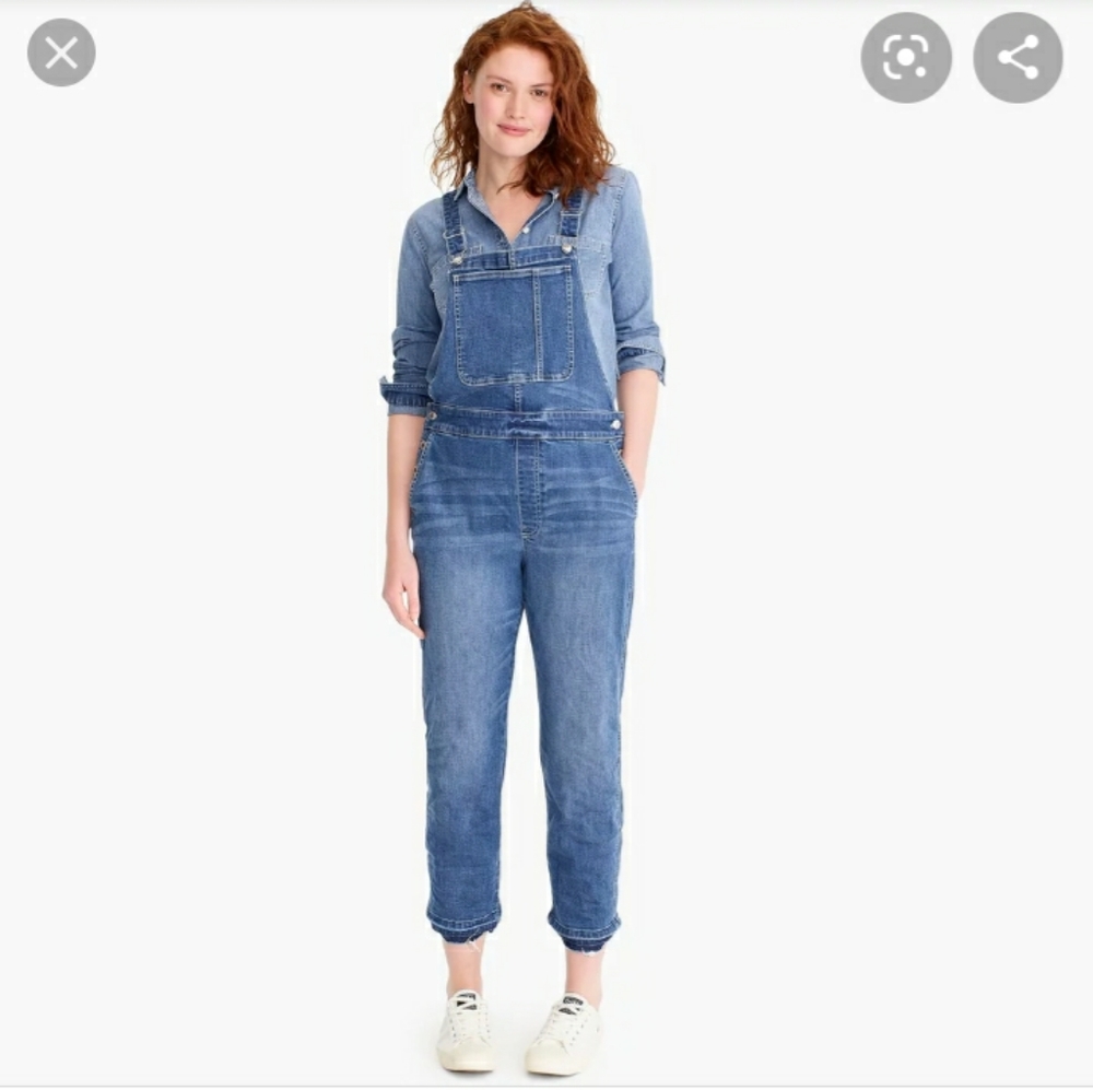 J.Crew Point Sur Denim Overalls